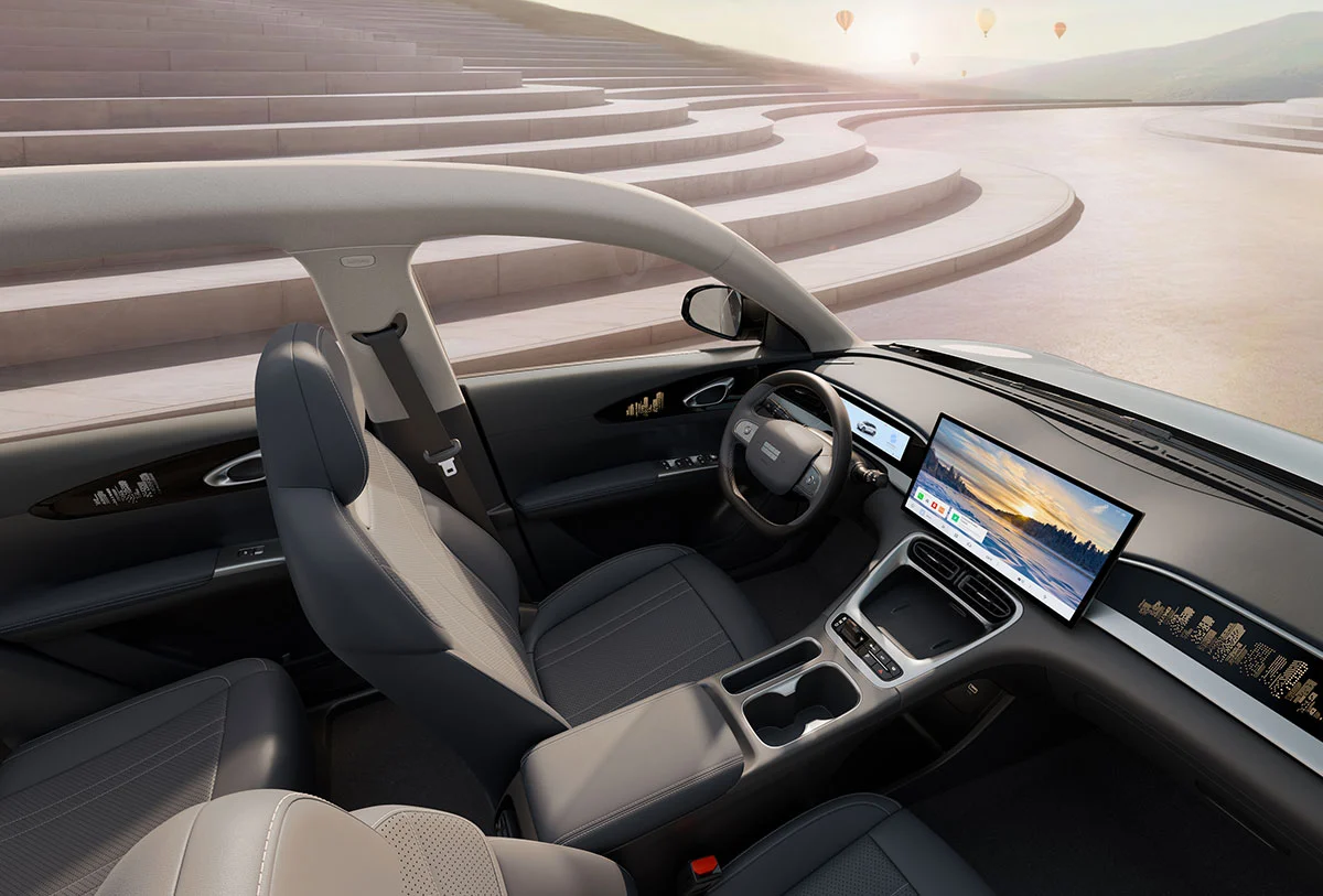 interior geely